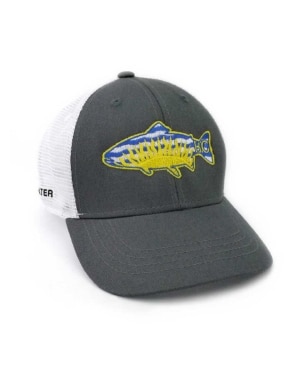 RepYourWater British Columbia Mesh Back Hat in Grey and White